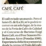 FERIA DEL CAFE, LA NACION, 7 DE SEP.