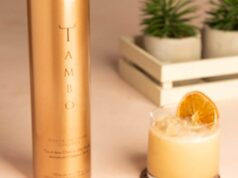 La barra coctelera de la feria es de Tambo, el licor premium de dulce de leche