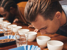Cupping de café en la Feria