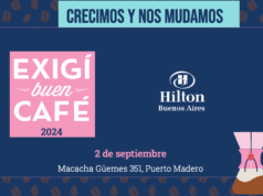 Exigí Buen Café llega al Hilton